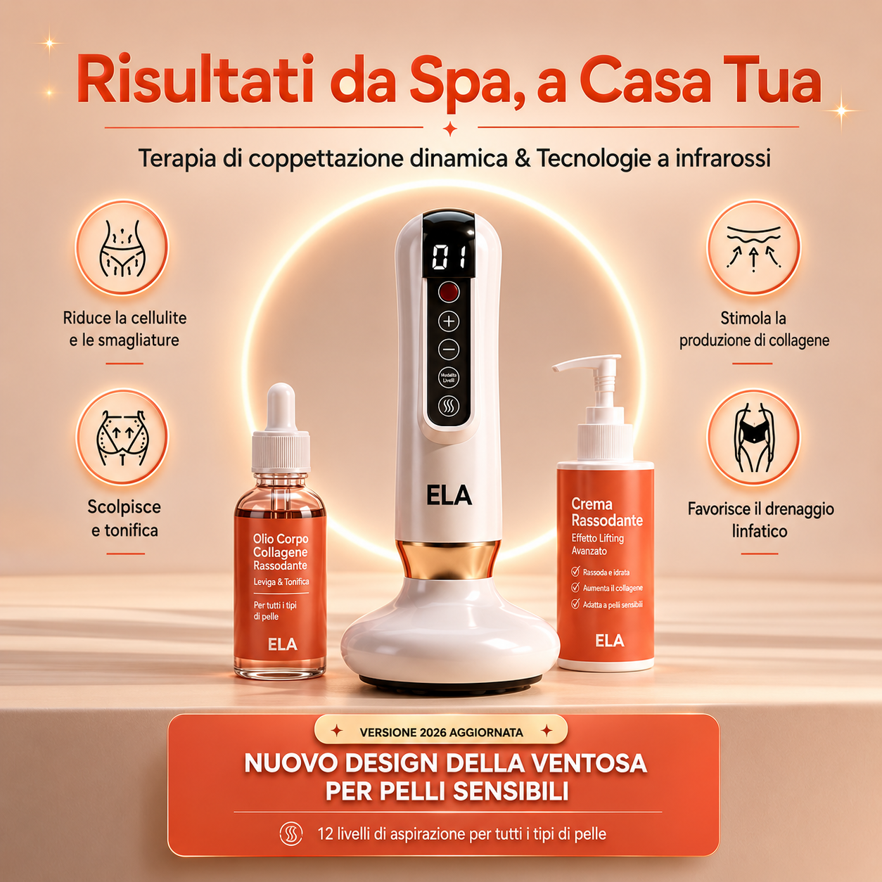 Massaggiatore Anti-Cellulite ELA